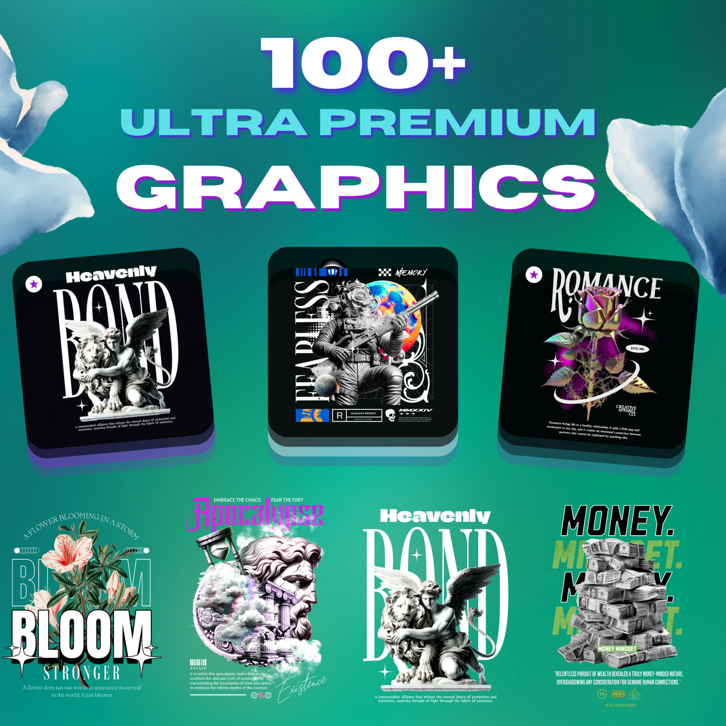 100 Ultra Premium Streetwear Graphics