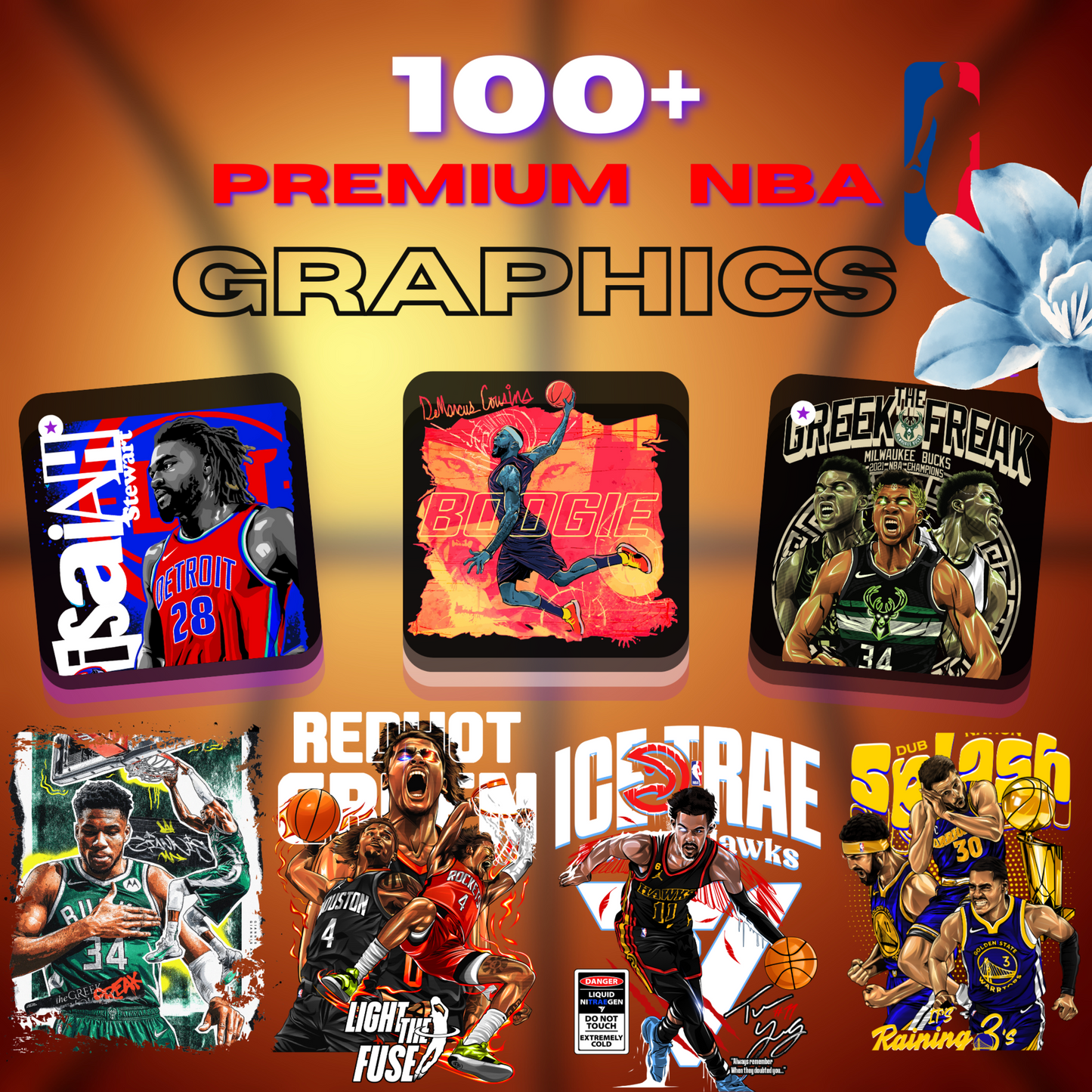 100+ Premium NBA Designs