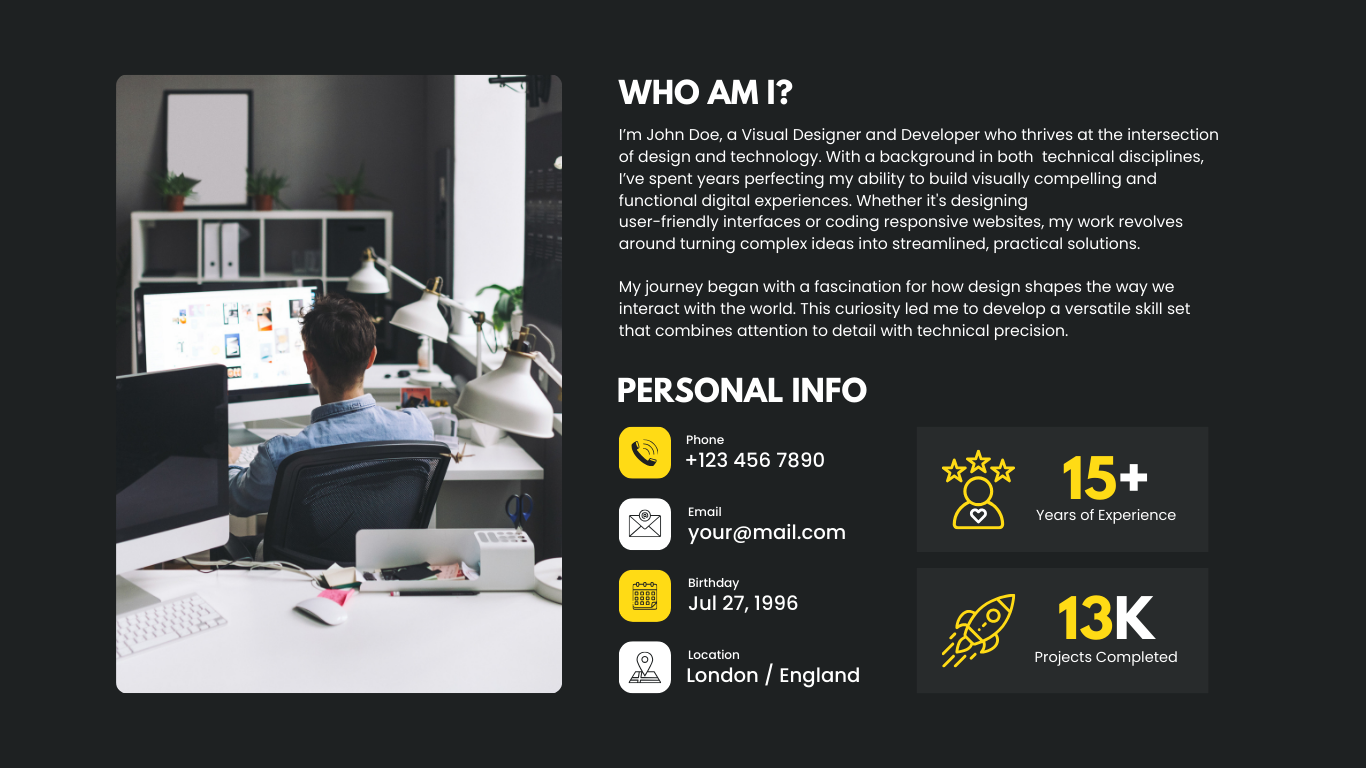 Personal Portfolio Graphic Design