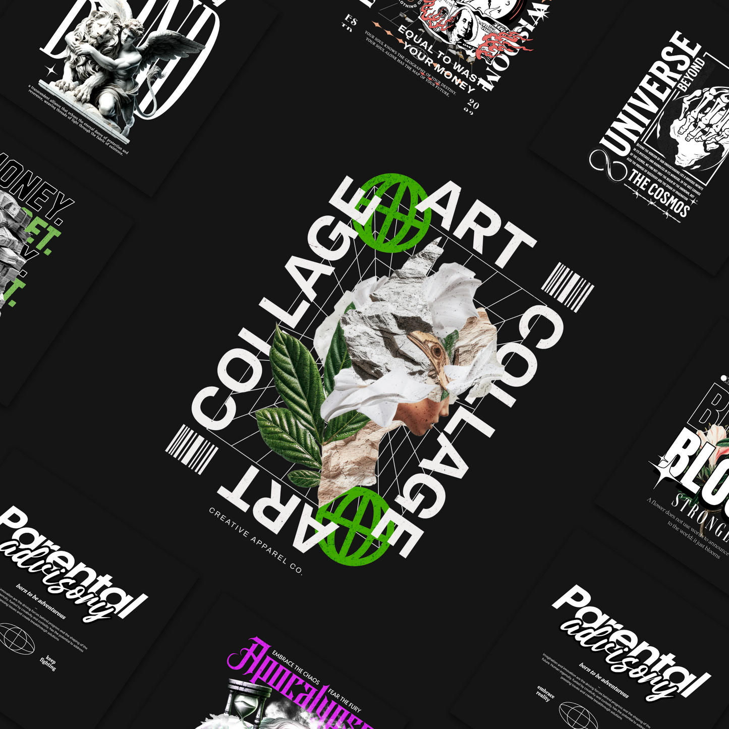 100 Ultra Premium Streetwear Graphics