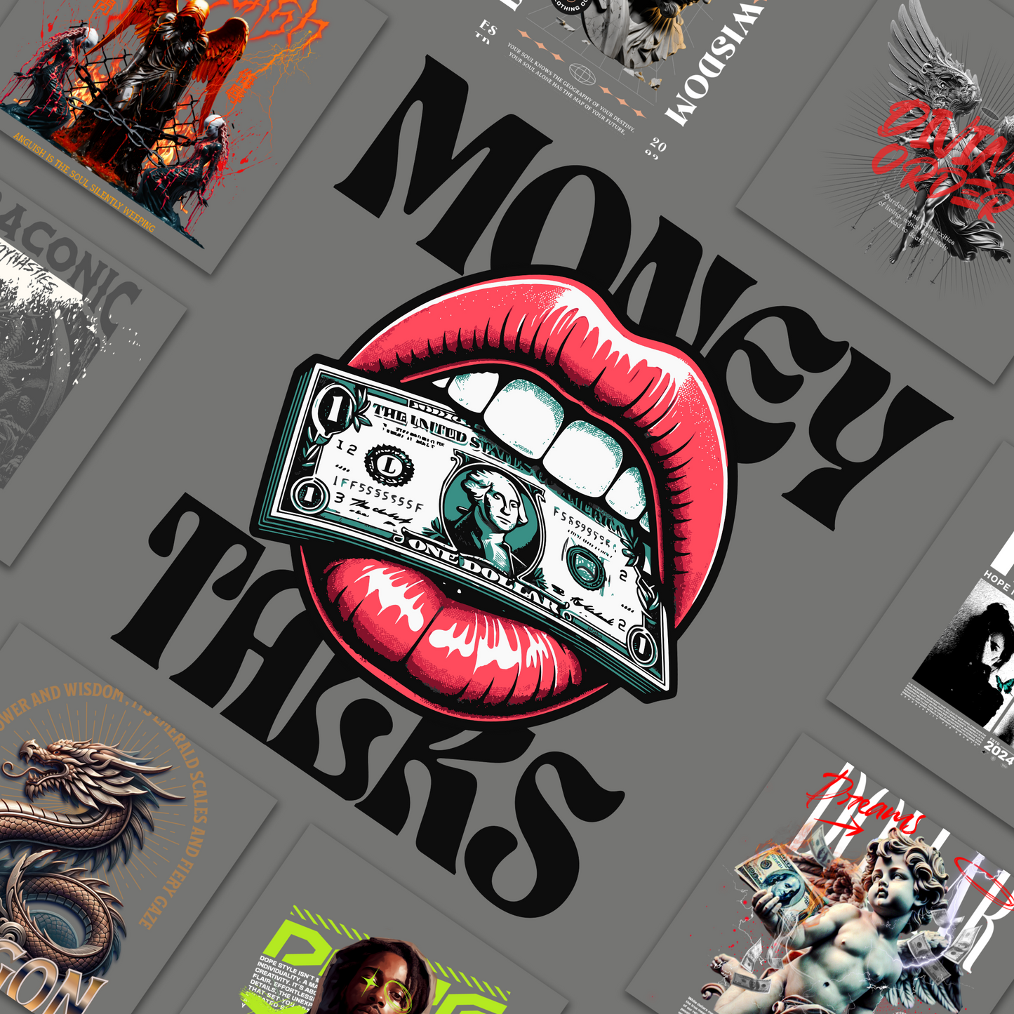 100 Next Gen Premium Streetwear Graphics