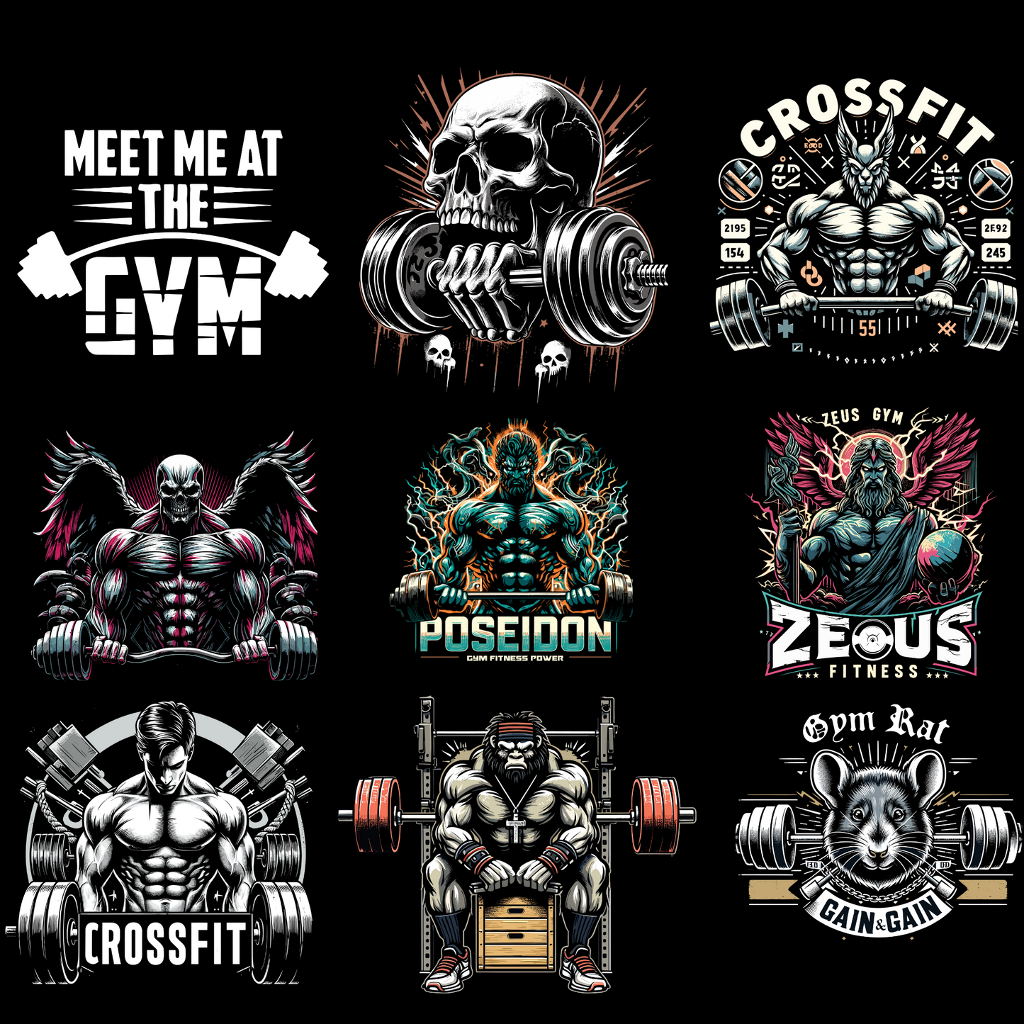 150 PREMIUM GYM DESIGNS