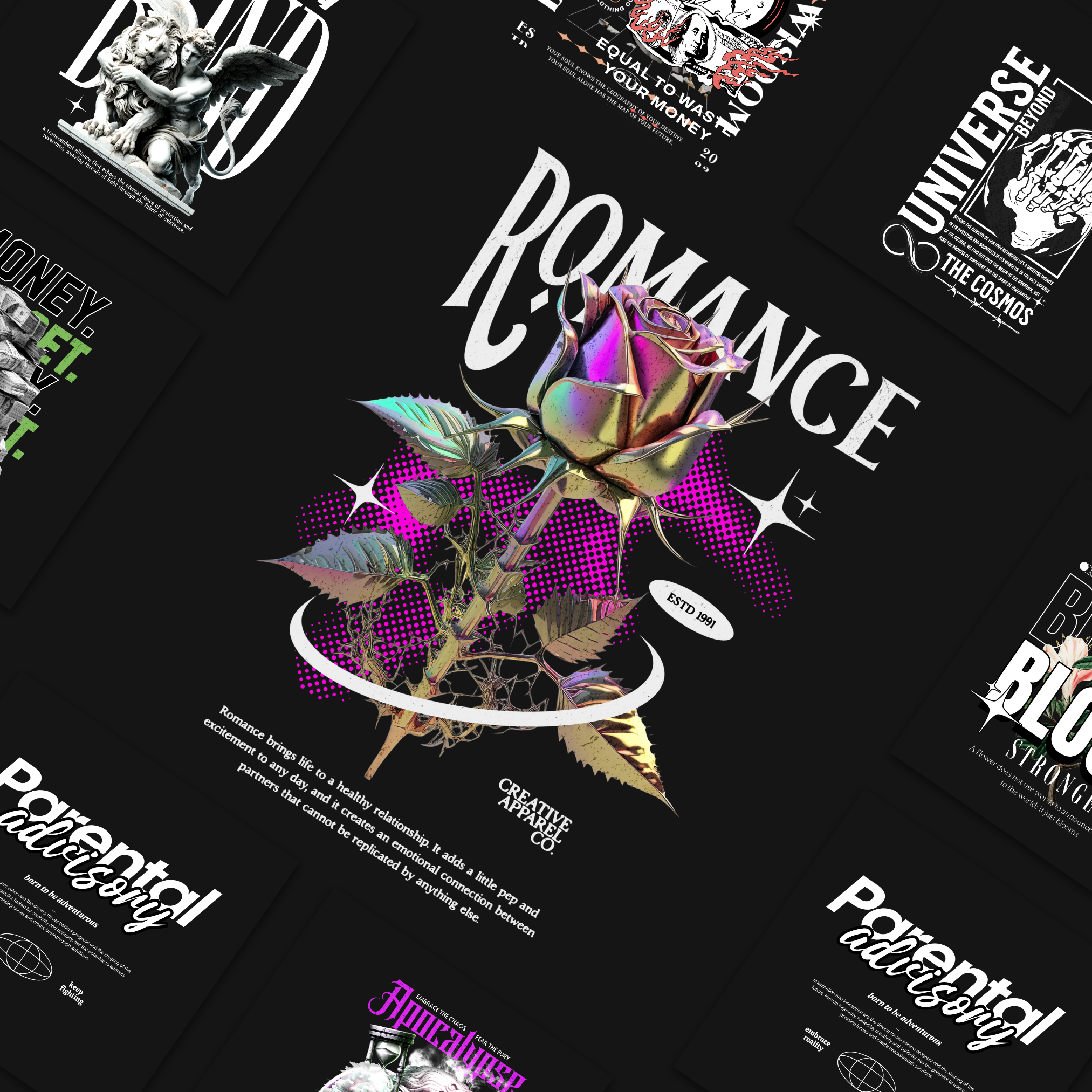 100 Ultra Premium  Streetwear Graphics - YourDigiBuddy