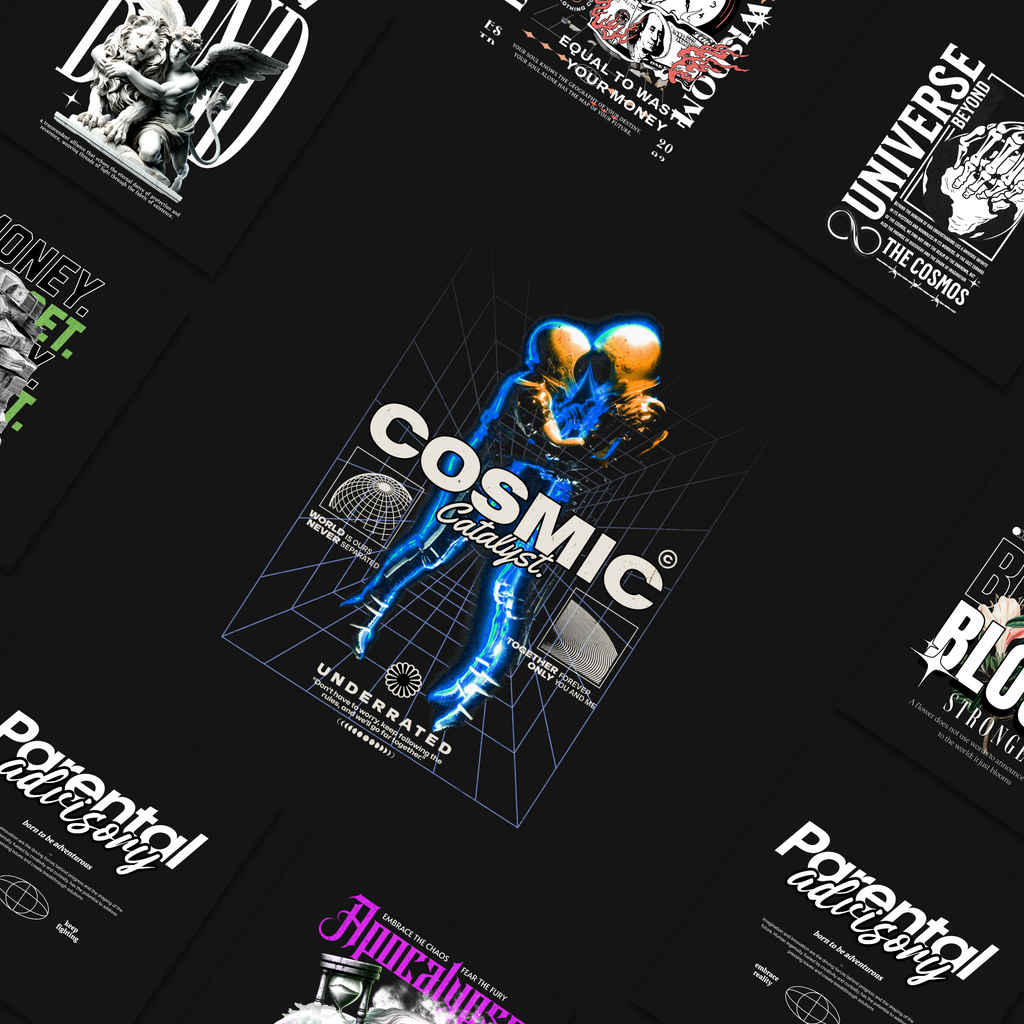 100 Ultra Premium  Streetwear Graphics - YourDigiBuddy