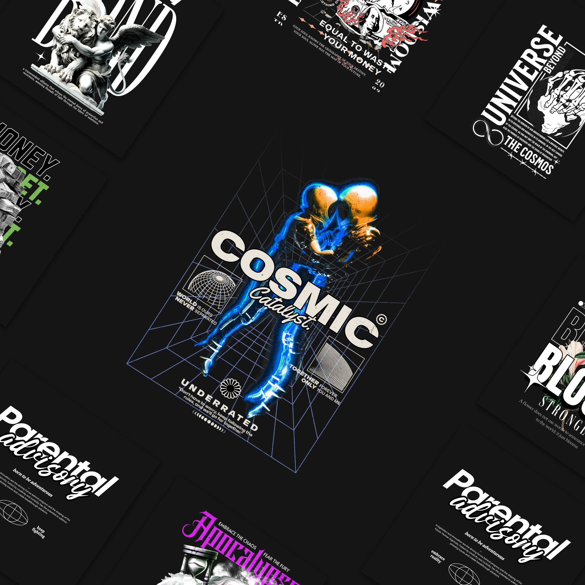 100 Ultra Premium  Streetwear Graphics - YourDigiBuddy