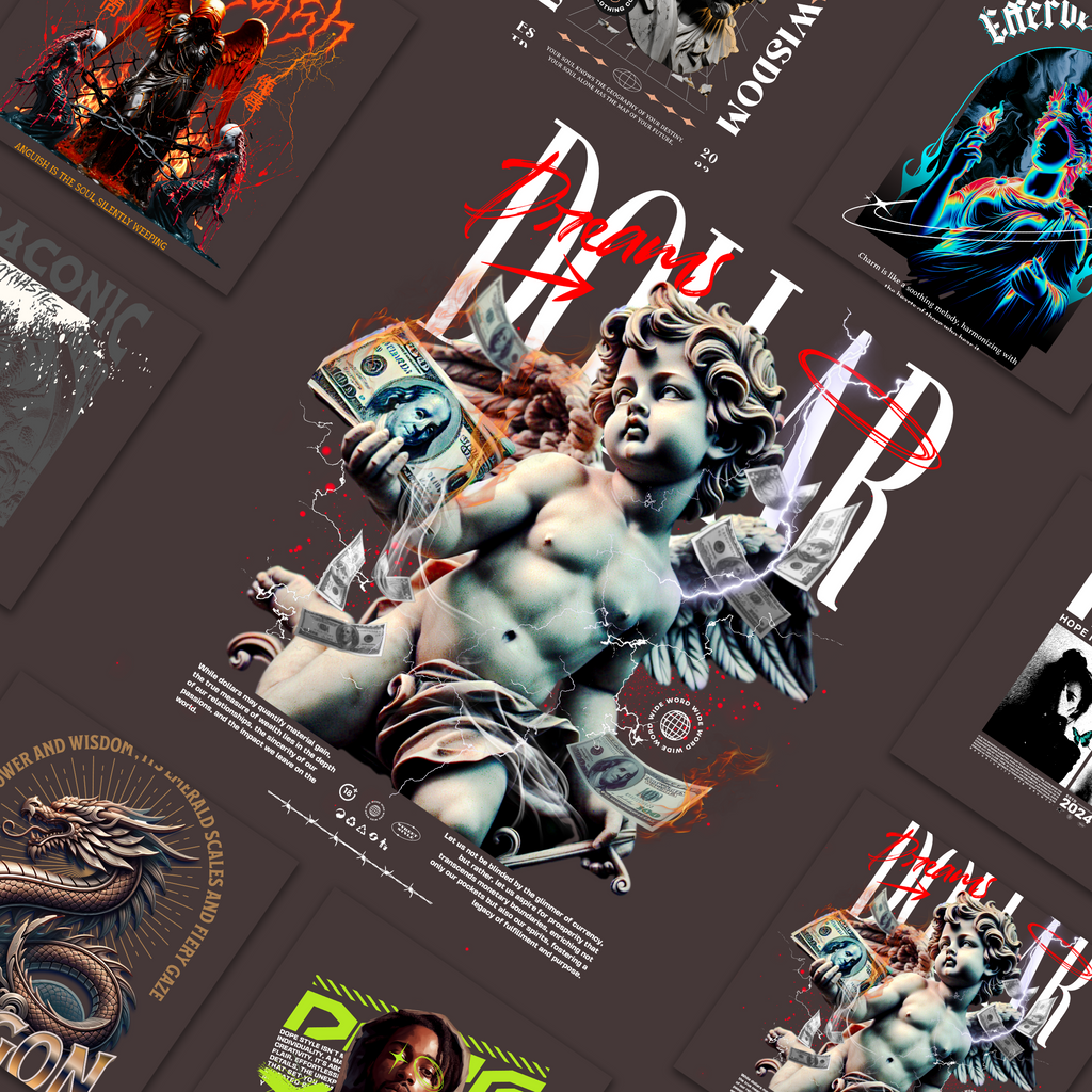 100 Premium Urban Streetwear Graphics