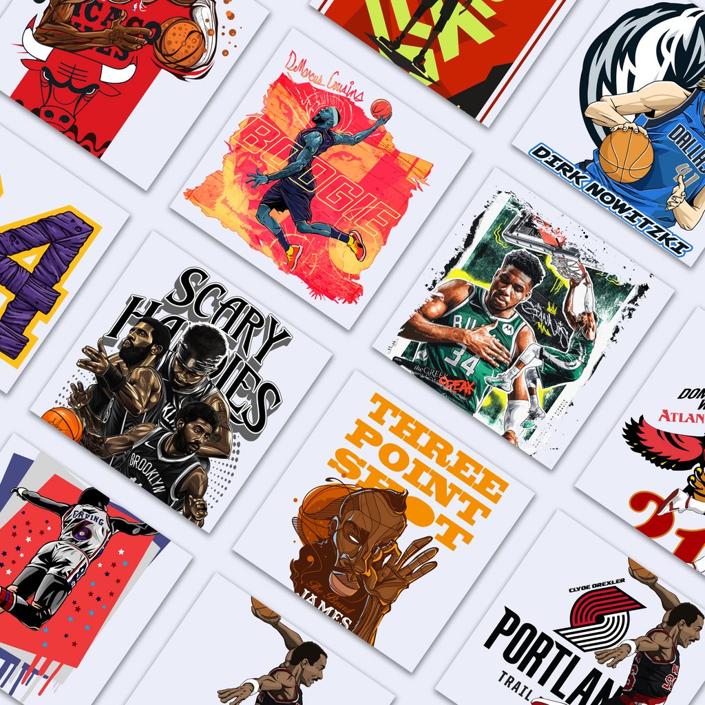100+ Premium NBA Designs