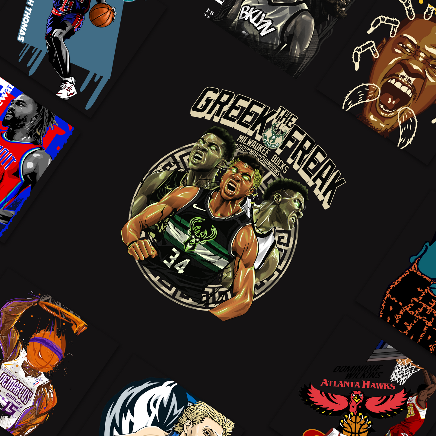 100+ Premium NBA Designs