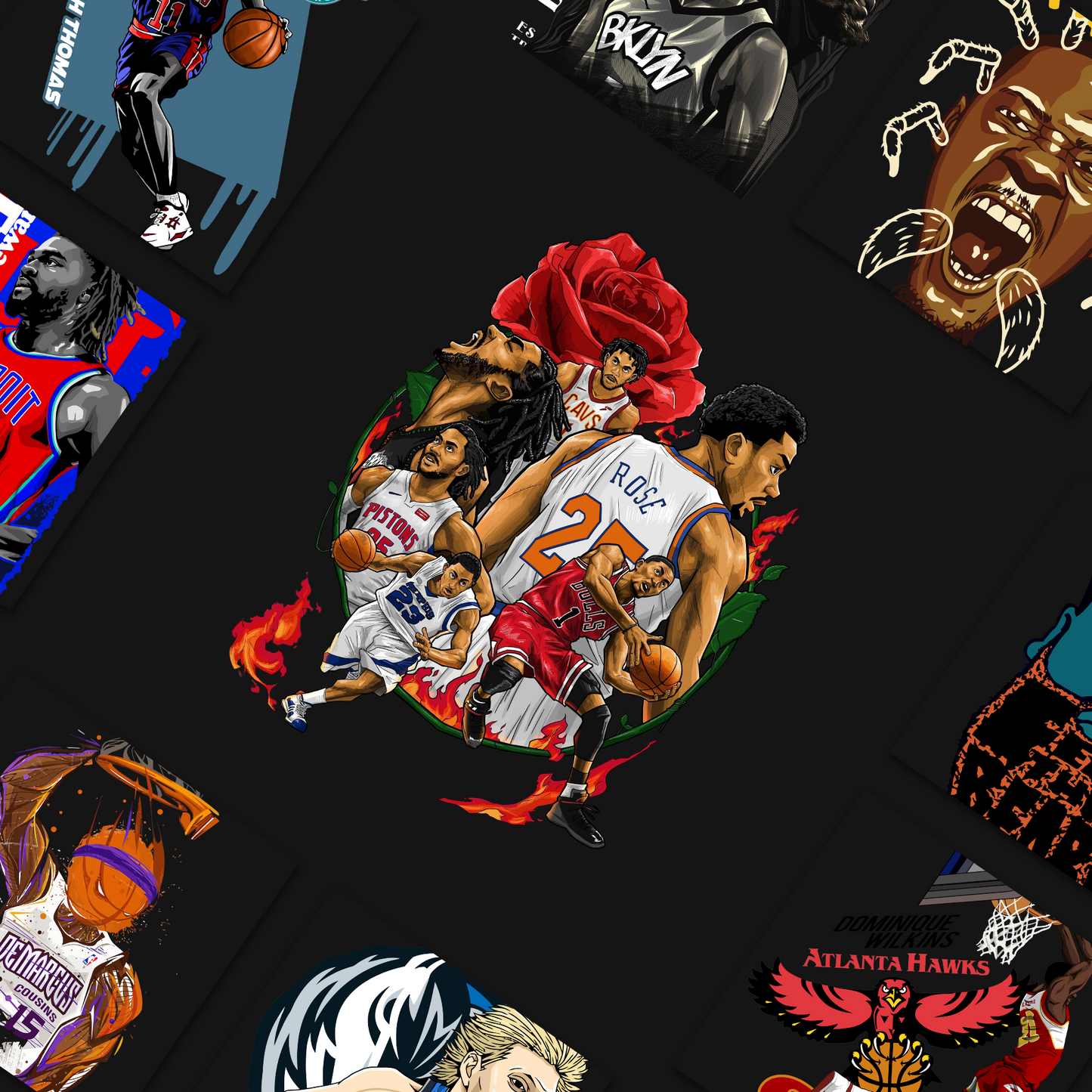 100+ Premium NBA Designs