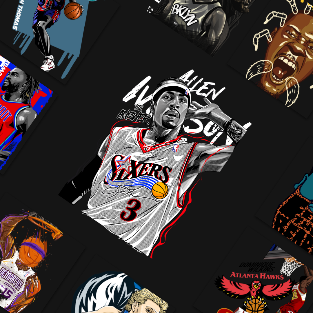 100+ Premium NBA Designs