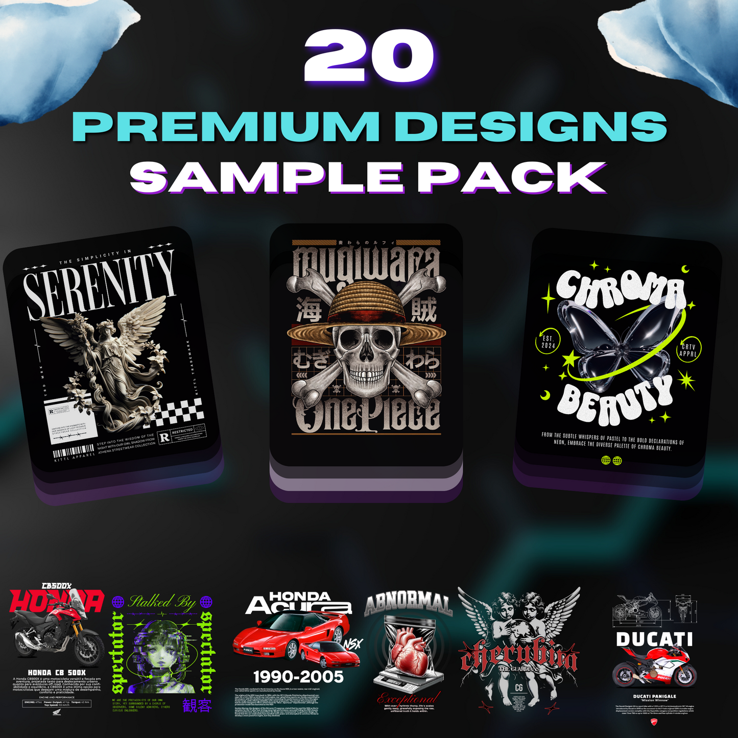 20 Premium Sample Design Pack