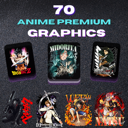 70 New Anime Designs