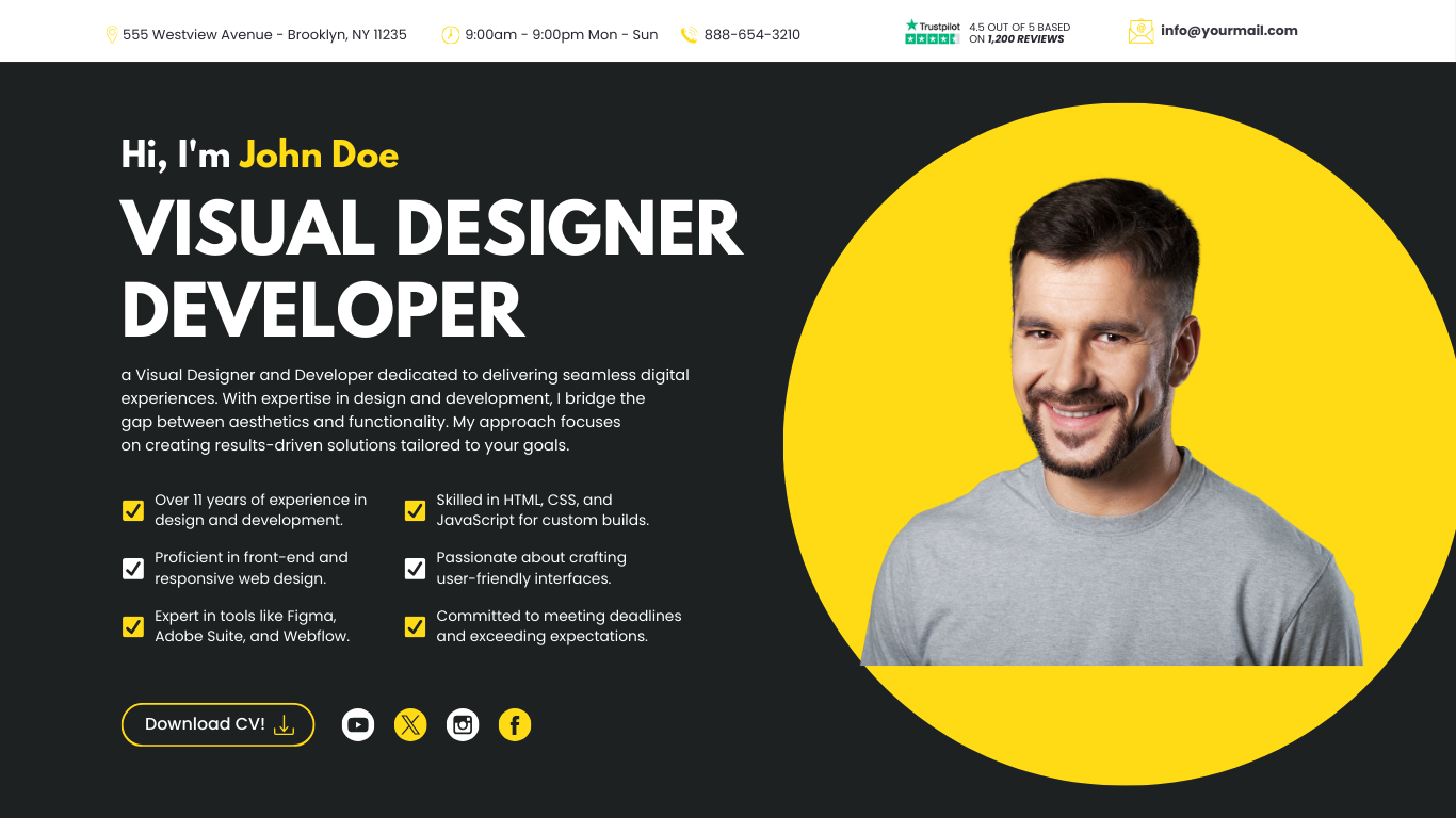 Personal Portfolio Graphic Design - YourDigiBuddy