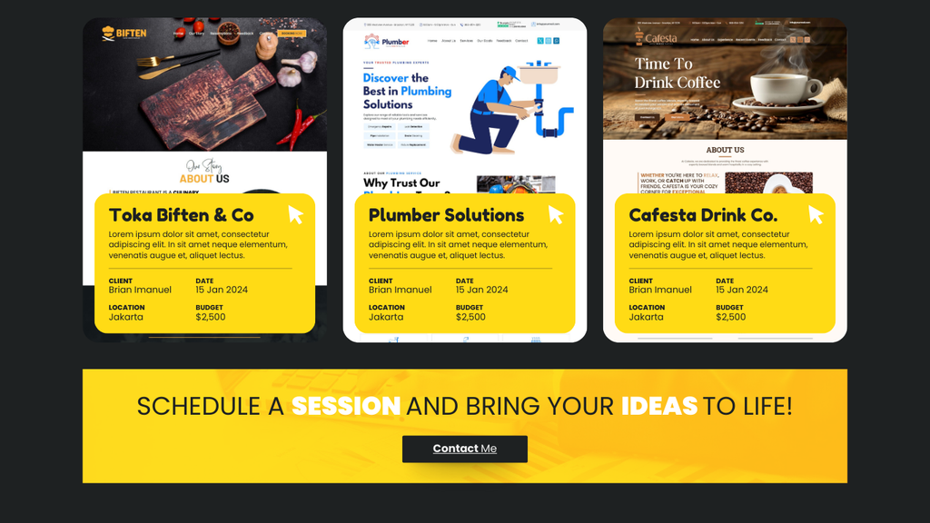 Personal Portfolio Graphic Design - YourDigiBuddy