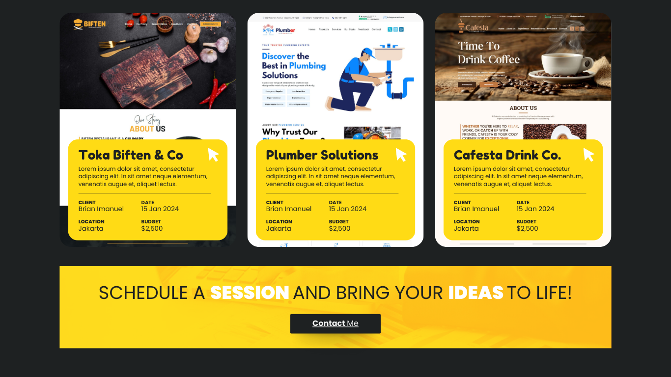 Personal Portfolio Graphic Design - YourDigiBuddy