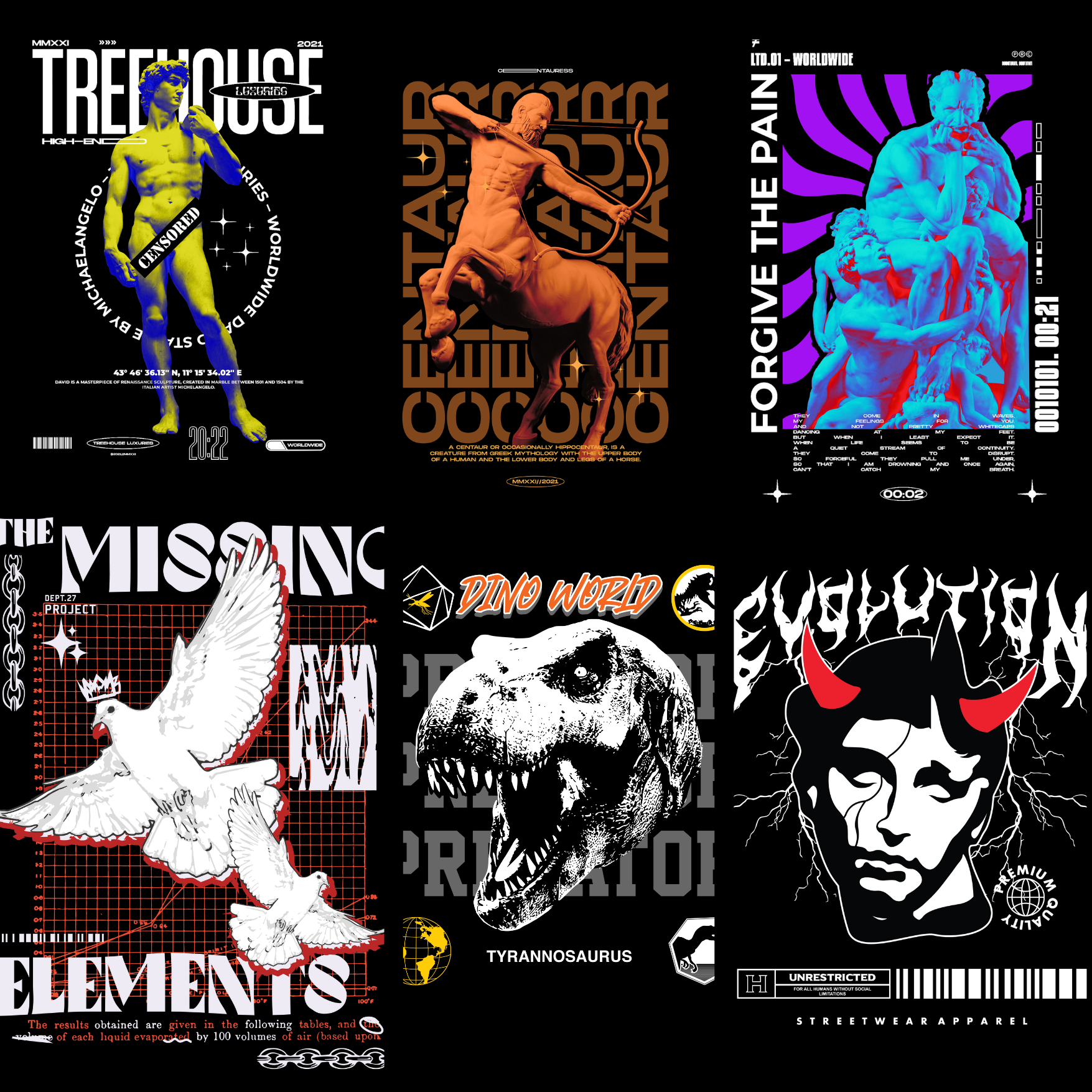 500+ New & Exquisite Streetwear Designs