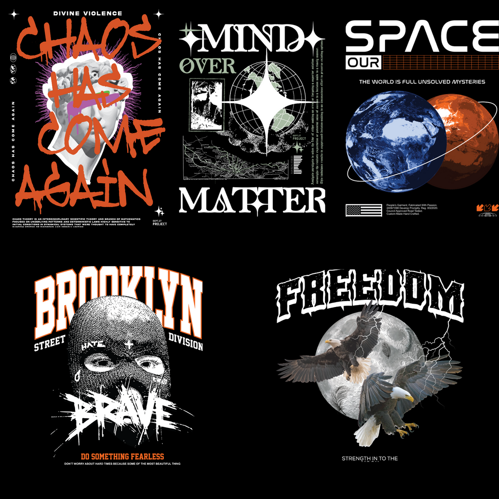 500+ New & Exquisite Streetwear Designs