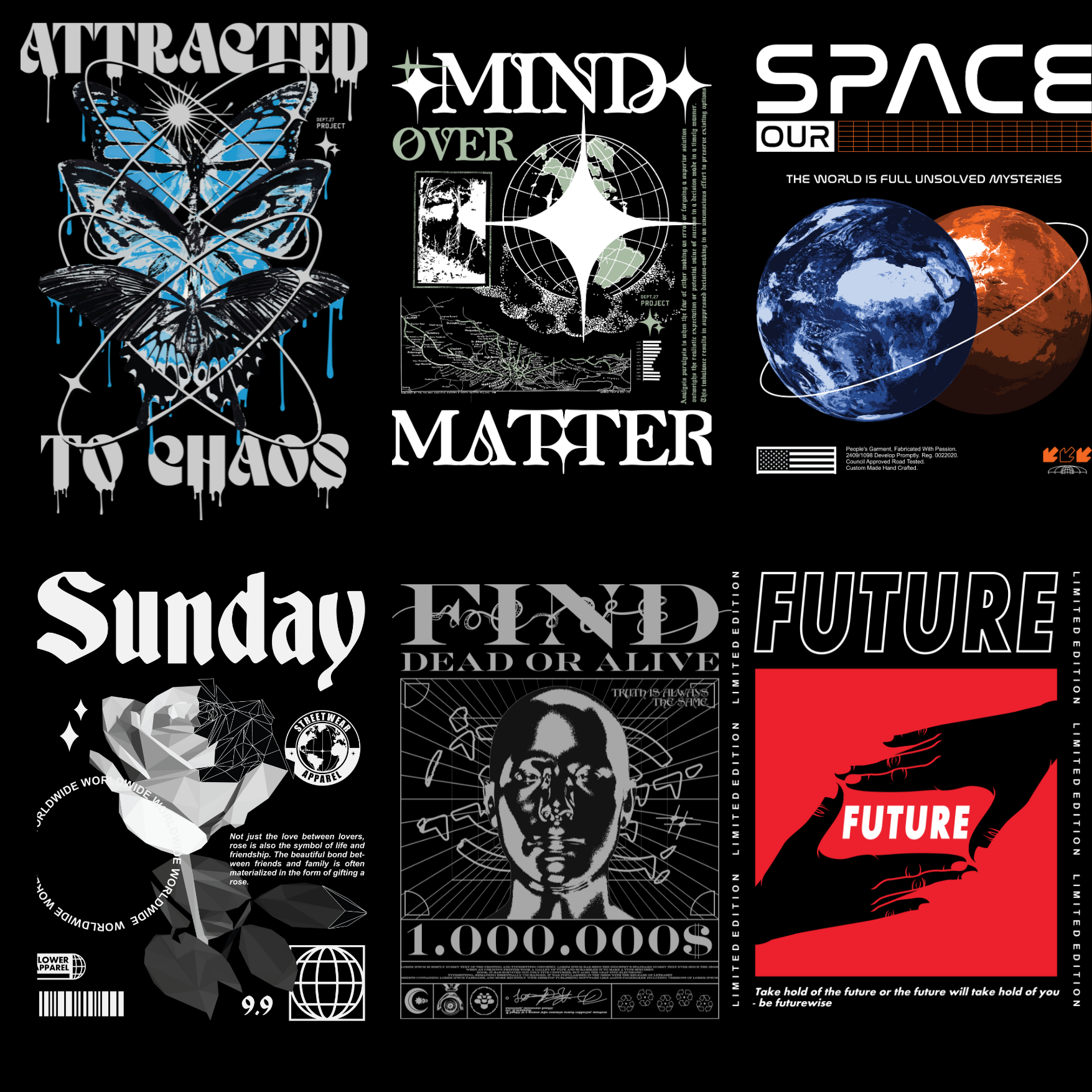 500+ New & Exquisite Streetwear Designs