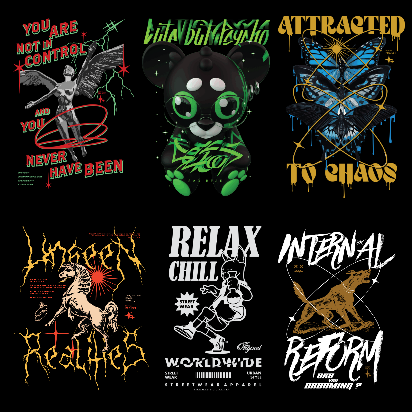 500+ New & Exquisite Streetwear Designs